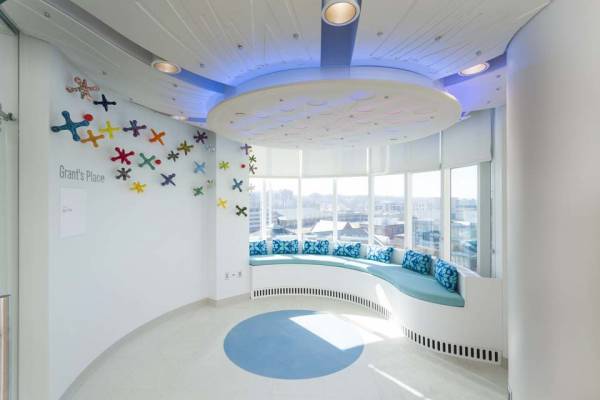 corian healthcare facility